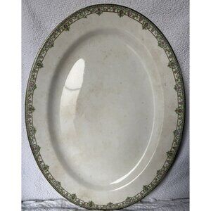 Rare Antique Smith Phillips Extra Large Platter c1901-1929 13 1/4”W x 17 1/2”L
